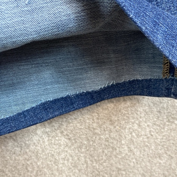 American Eagle super high rise flare jeans size 12 hemmed inseam 29” Y2K retro - Picture 11 of 13